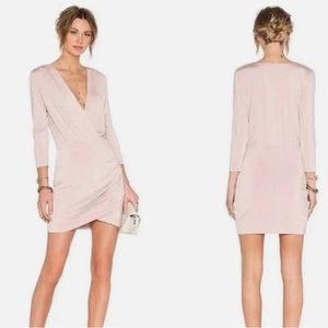 Valentines Day Dress REVOLVE Love pink Happy v-neck dress